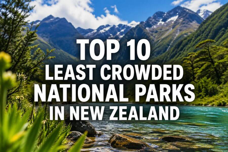 Read more about the article Top 10 Least Crowded National Parks in New Zealand