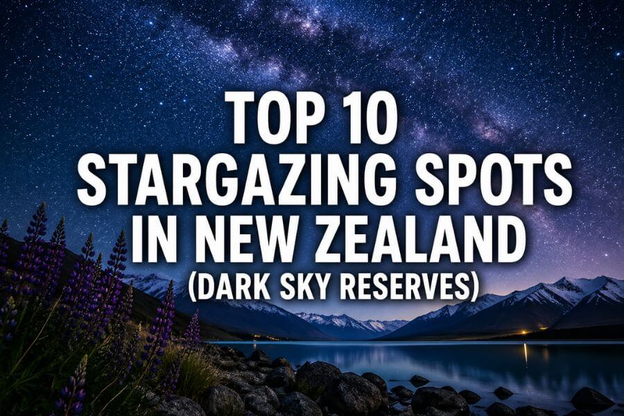 Read more about the article Top 10 Stargazing Spots in New Zealand (Dark Sky Reserves)