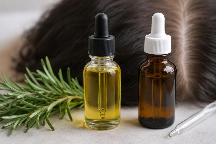 Read more about the article Rosemary Oil vs Minoxidil: The Science of Hair Growth