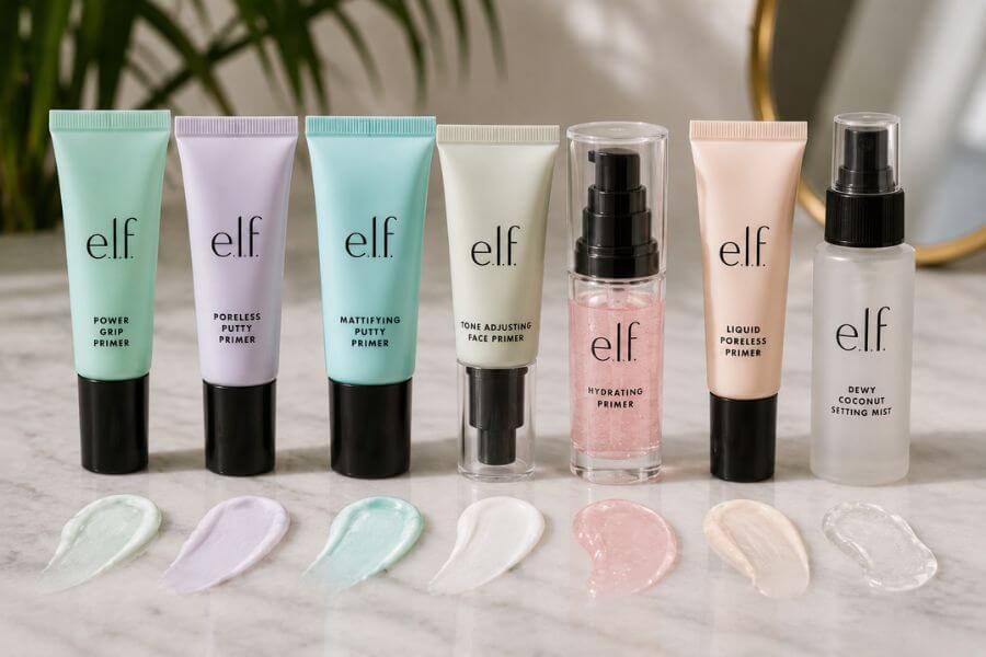 Read more about the article 7 Most Viral e.l.f. Cosmetics Primers Compared for Oily vs Dry Skin